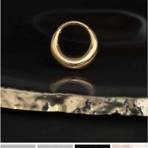 Caspian septum clicked titanium gold tone 16 gauge brand new never worn